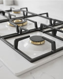 BERTAZZONI - Piano Gas P905CHERAX 90 cm con dual wok centrale - Serie Heritage - doomostore