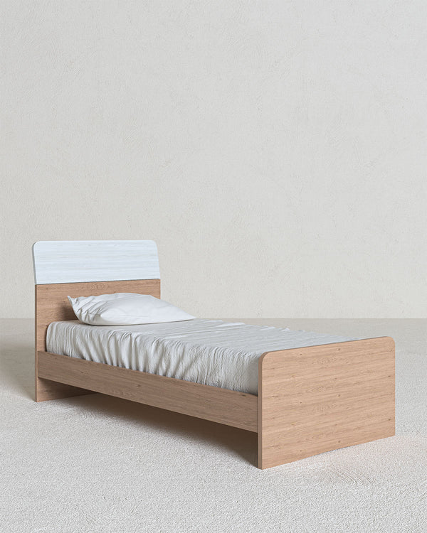 Letto comby con fascioni e pediera , letto singolo e piazza e mezza +10 colorazioni - doomostore