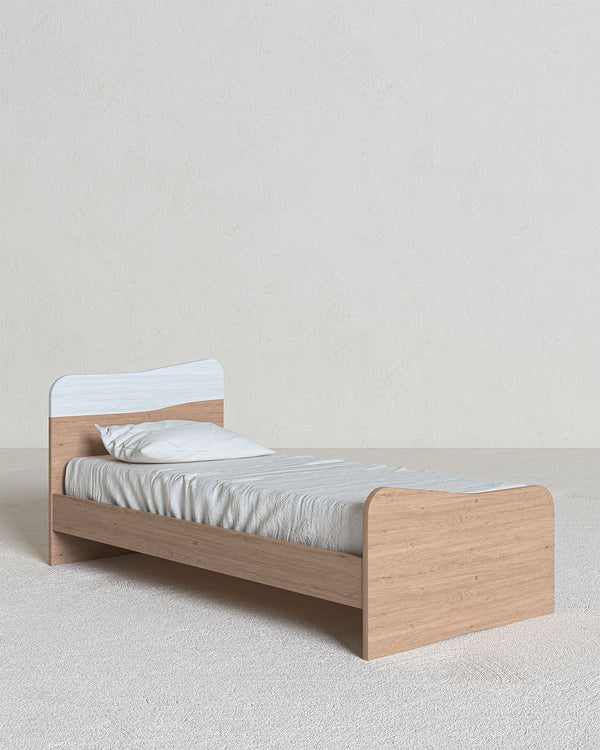 Letto fly con fascioni e pediera , letto singolo e piazza e mezza +10 colorazioni - doomostore