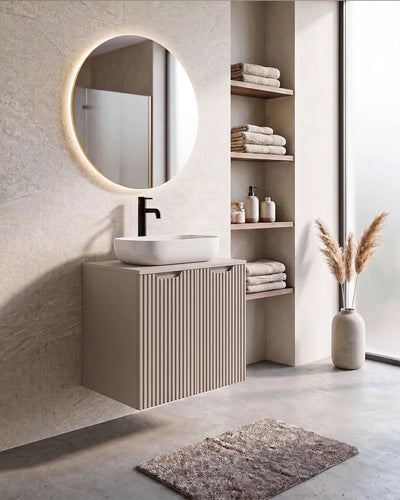 Mobile bagno sospeso RIGA 60 – 2 Ante - Cashmere