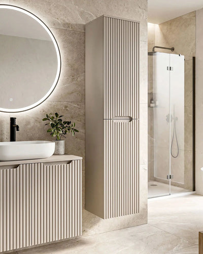 Colonna bagno sospesa RIGA - 2 Ante - Cashmere