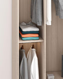 Ripiano Personalizzabile per Armadi - Uso Versatile per Vestiti e Scarpe - Colori Virginia, Betulla, Olmo - 45cm x 52cm - doomostore