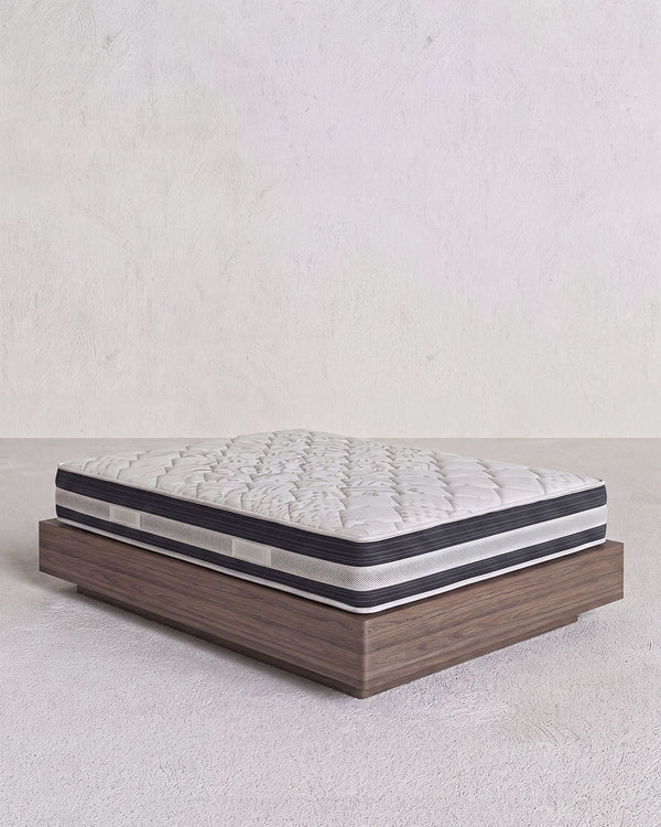 Materasso Soniva - Matrimoniale - Poliuretano espanso e memory foam - Antiacaro e antibatterico - Ortopedico- h21 - doomostore