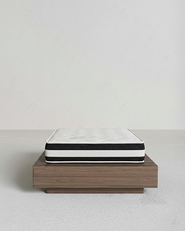 Materasso Soniva - Singolo o piazza e mezzo - Poliuretano espanso e memory foam - Antiacaro e antibatterico - Ortopedico - h21 - doomostore