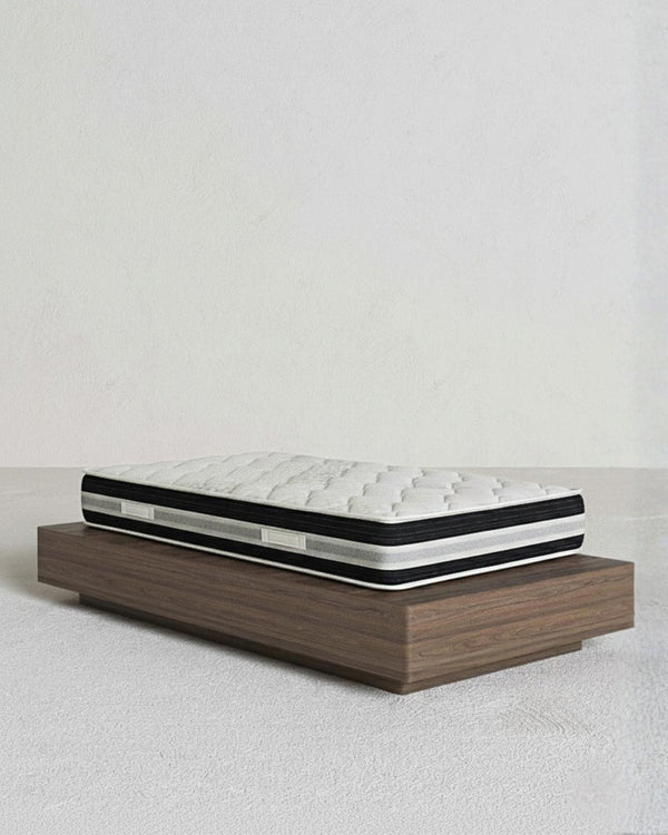 Materasso Soniva - Singolo o piazza e mezzo - Poliuretano espanso e memory foam - Antiacaro e antibatterico - Ortopedico - h21 - doomostore