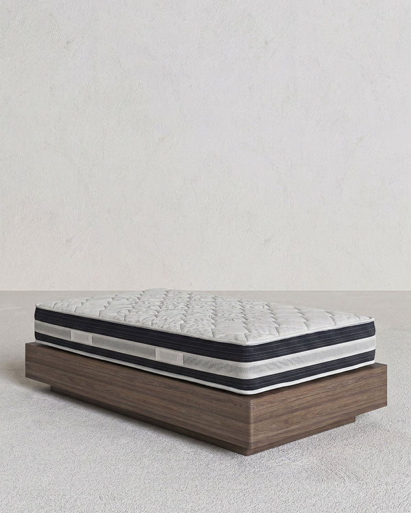 Materasso Soniva - Singolo o piazza e mezzo - Poliuretano espanso e memory foam - Antiacaro e antibatterico - Ortopedico - h21 - doomostore