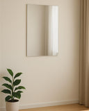 Specchio a Vetra 49x70 cm – Senza cornice – Struttura a muro per Camera o Ingresso - doomostore