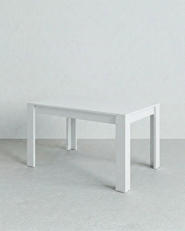 Tavolo RAVEL – Tavolo da Pranzo Estensibile 137/185 cm con Allungo Laterale – Design Moderno in Bianco, Cadiz, Cashmere o Noce - doomostore