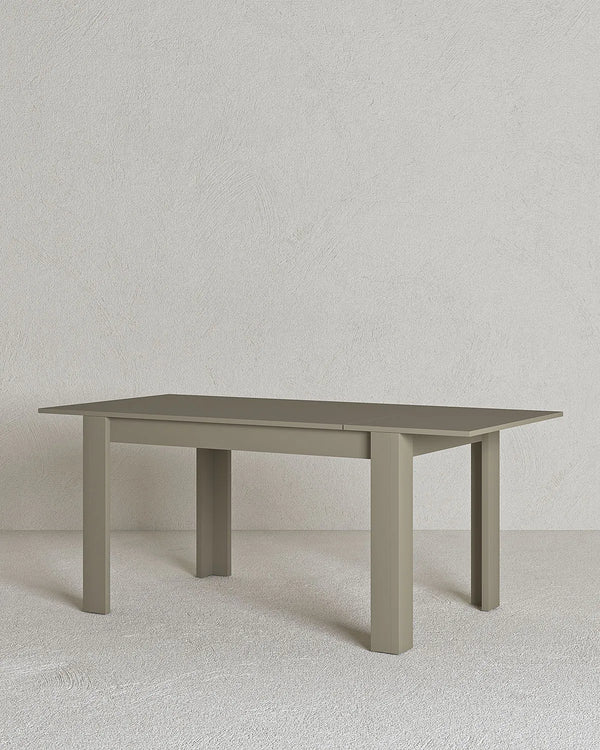 Tavolo RAVEL – Tavolo da Pranzo Estensibile 137/185 cm con Allungo Laterale – Design Moderno in Bianco, Cadiz, Cashmere o Noce - doomostore