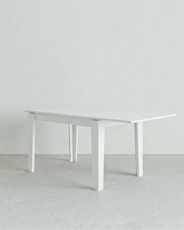 Tavolo SPLIT – Tavolo da Pranzo Estensibile Rettangolare Moderno in Olmo o Bianco Frassino - doomostore