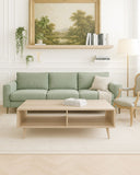 Tavolino Vega - Tavolino moderno per soggiorno - melaminico - Design moderno - 2 Varianti colore - doomostore