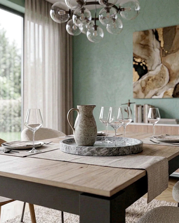 Tavolo Rinos – Tavolo da Pranzo Allungabile Moderno con Piano Virginia e Struttura Antracite - doomostore