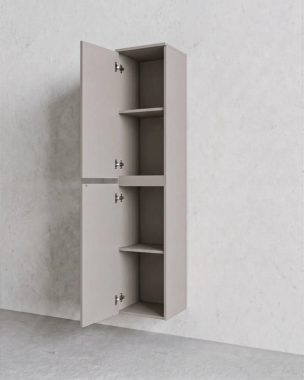 Colonna bagno sospesa RIGA - 2 Ante - Cashmere - doomostore