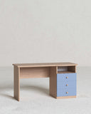 Cameretta Completa Venom Avio - Virginia/avio per ragazzi e bambini - Scrittoio Genius Dx - Letto Jonny con letto estraibile - Libreria Ardela - doomostore