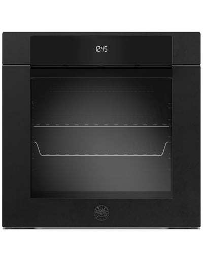 BERTAZZONI - Forno F6011MODPLN/23 da incasso 60cm elettrico pirolitico 11 funzioni, display LCD, Carbonio - Serie Modern