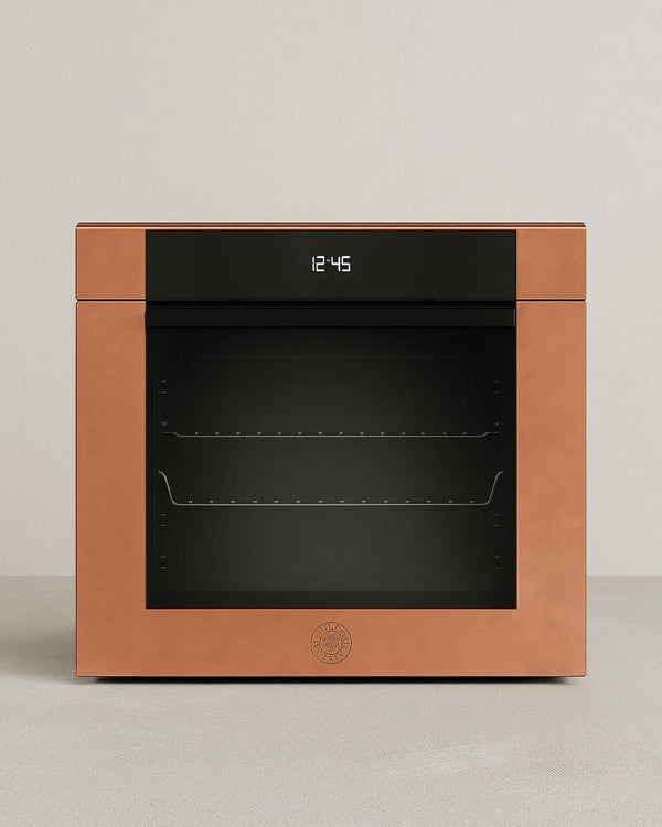 BERTAZZONI - Forno F6011MODPLC/23 da incasso 60cm elettrico pirolitico 11 funzioni, display LCD, Rame - Serie Modern - doomostore