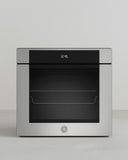 BERTAZZONI - Forno F6011MODPLX/23 da incasso 60cm elettrico pirolitico 11 funzioni, display LCD, Acciaio Inox - Serie Modern - doomostore