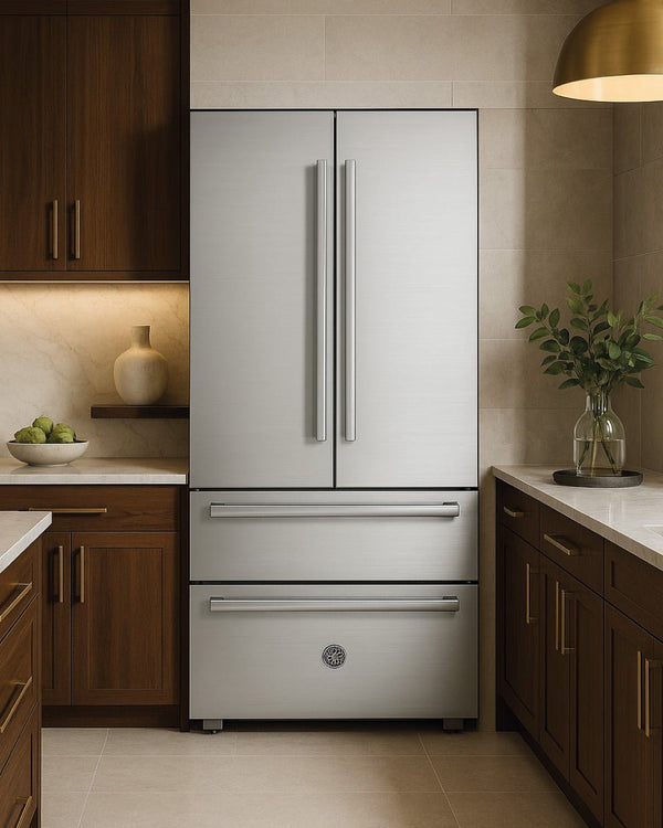 BERTAZZONI - Frigorifero REF904FFNXTC 90cm French Door - Serie Professional - doomostore