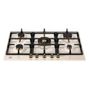 BERTAZZONI - Piano Gas P755CHERAG 75 cm con wok centrale - Serie Heritage - doomostore