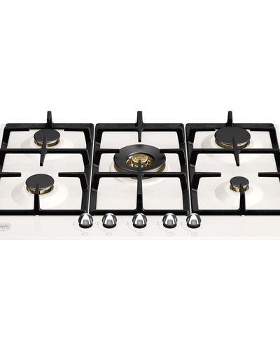 BERTAZZONI - Piano Gas P755CHERAX 75 cm con wok centrale - Serie Heritage