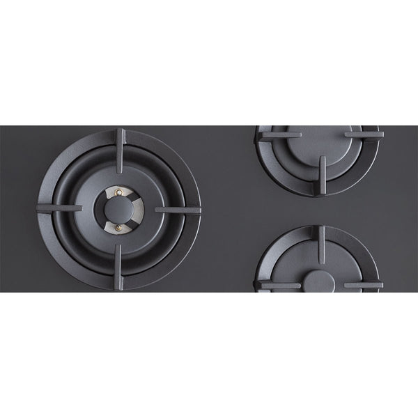 BERTAZZONI - Piano Gas P755CMODGNE 75 cm in cristallo con wok centrale - Serie Modern - doomostore