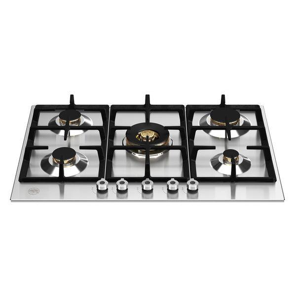 BERTAZZONI - Piano Gas P755CPROX 75 cm con wok centrale - Serie Professional - doomostore