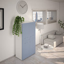 UF02 - Ufficio Operativo completo Bianco/Avio - doomostore