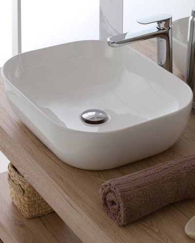 Lavabo da appoggio in ceramica Lit2