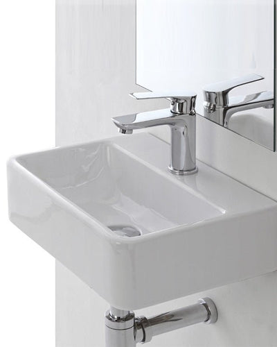 Lavabo sospeso in ceramica Classic