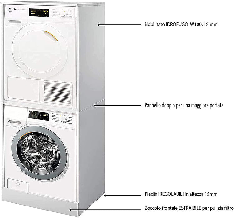 Mobile esterno per lavatrice e asciugatrice al miglior prezzo