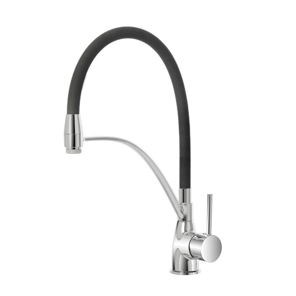 miscelatore monocomando lavello canna in silicone, due funzioni - doomostore