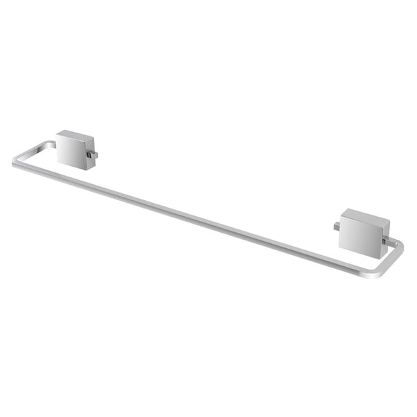 porta asciugamani 55 cm in acciaio con doppia modalità di fissaggio - doomostore