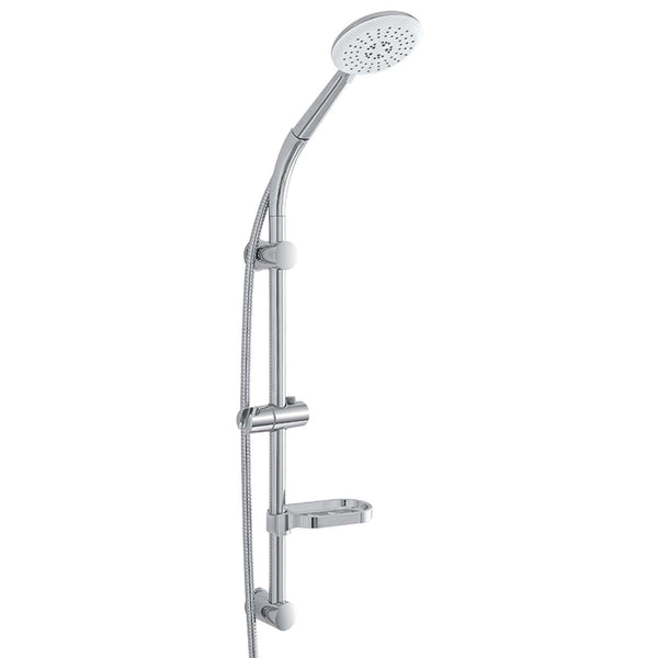 colonna doccia cromo H.75 cm con doccetta ABS cromo - doomostore