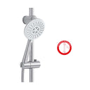 colonna doccia cromo H.75 cm con doccetta ABS cromo - doomostore