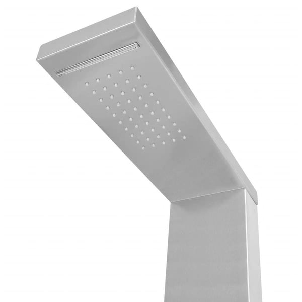 Pannello Doccia in Acciaio Inossidabile Quadrato - doomostore