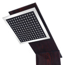 Sistema Pannello Doccia in Vetro Marrone - doomostore