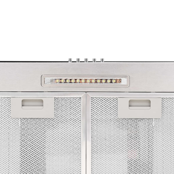 Cappa Aspirante a Muro 90 cm Acciaio Inossidabile 756 m³/h LED - doomostore