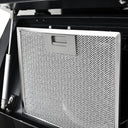 Cappa Aspirante a Muro Acciaio Inox 756 m³/h 90 cm Nera - doomostore