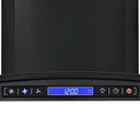 Cappa Aspirante a Muro Acciaio Inox 756 m³/h 60 cm Nera - doomostore