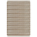 Set Tappeti in Iuta Intrecciati a Mano Naturale e Bianco - doomostore