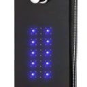 Colonna Doccia in Alluminio 20x44x130 cm Nero - doomostore