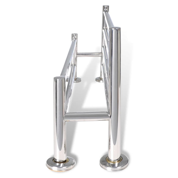 Porta Asciugamani in Acciaio Inox 6 Barre - doomostore