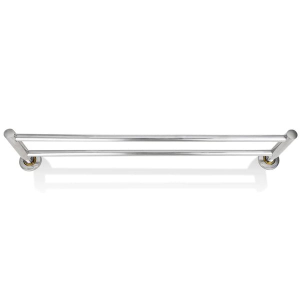 Porta Asciugamani in Acciaio Inox 2 Barre - doomostore