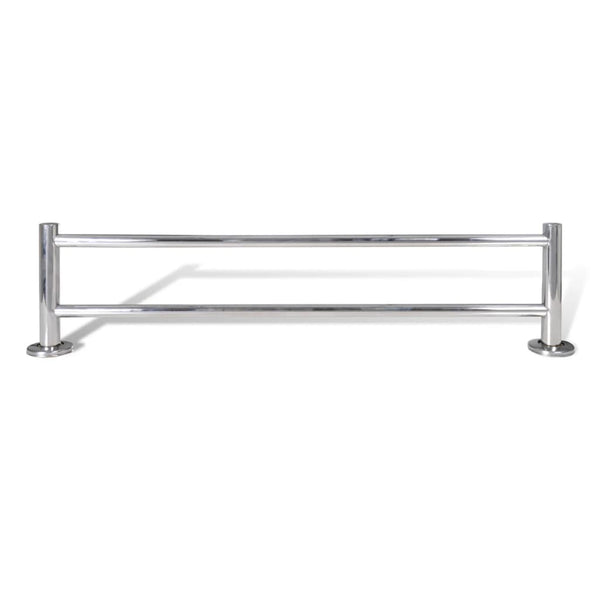 Porta Asciugamani in Acciaio Inox 2 Barre - doomostore