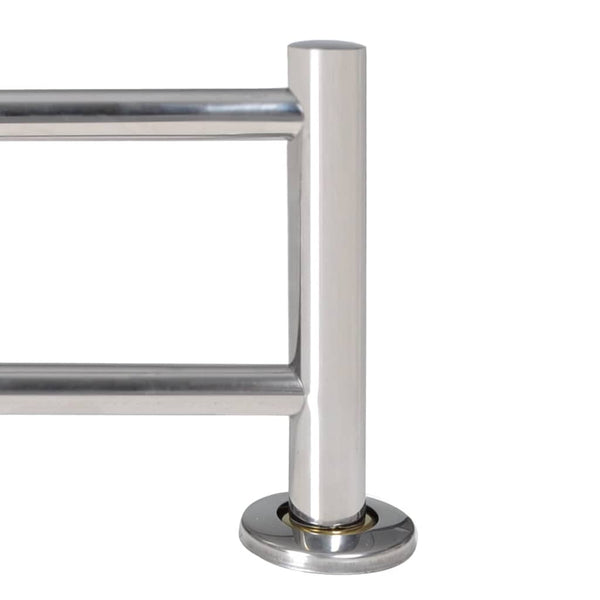 Porta Asciugamani in Acciaio Inox 2 Barre - doomostore