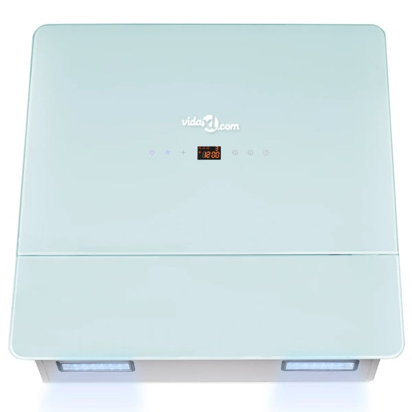 Cappa in Vetro Temperato Bianca 600 mm - doomostore