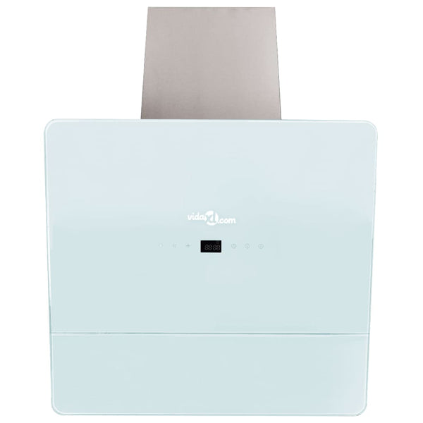 Cappa in Vetro Temperato Bianca 600 mm - doomostore