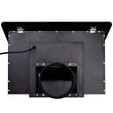 Cappa in Vetro Temperato con Display 600 mm Nera - doomostore