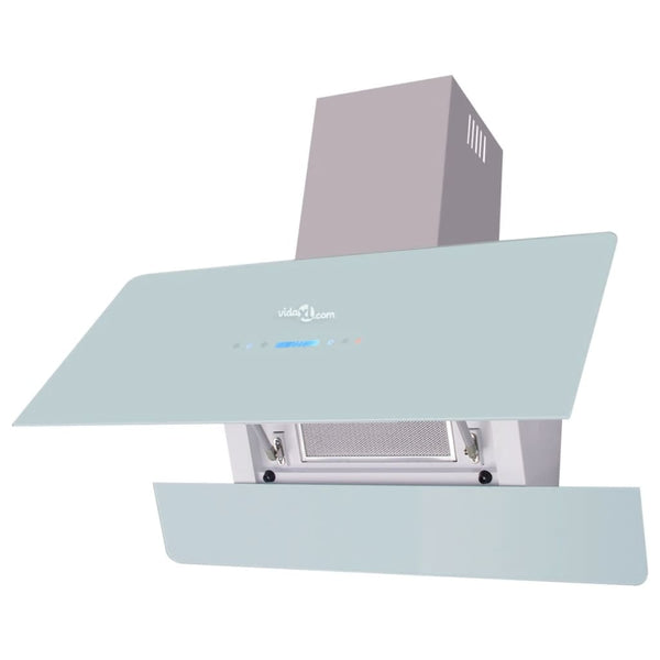 Cappa con Schermo Touch Bianca 900 mm - doomostore