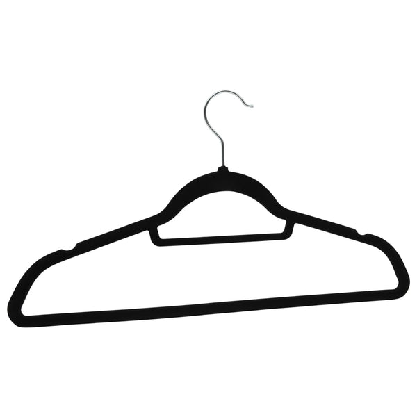 Set Appendiabiti 100 pz Antiscivolo Nero in Velluto - doomostore